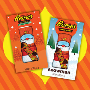 Reese's Peanut Butter Snowman 5 oz. Stocking Stuffer For fresh candy and great service, visit www.allcitycandy.com