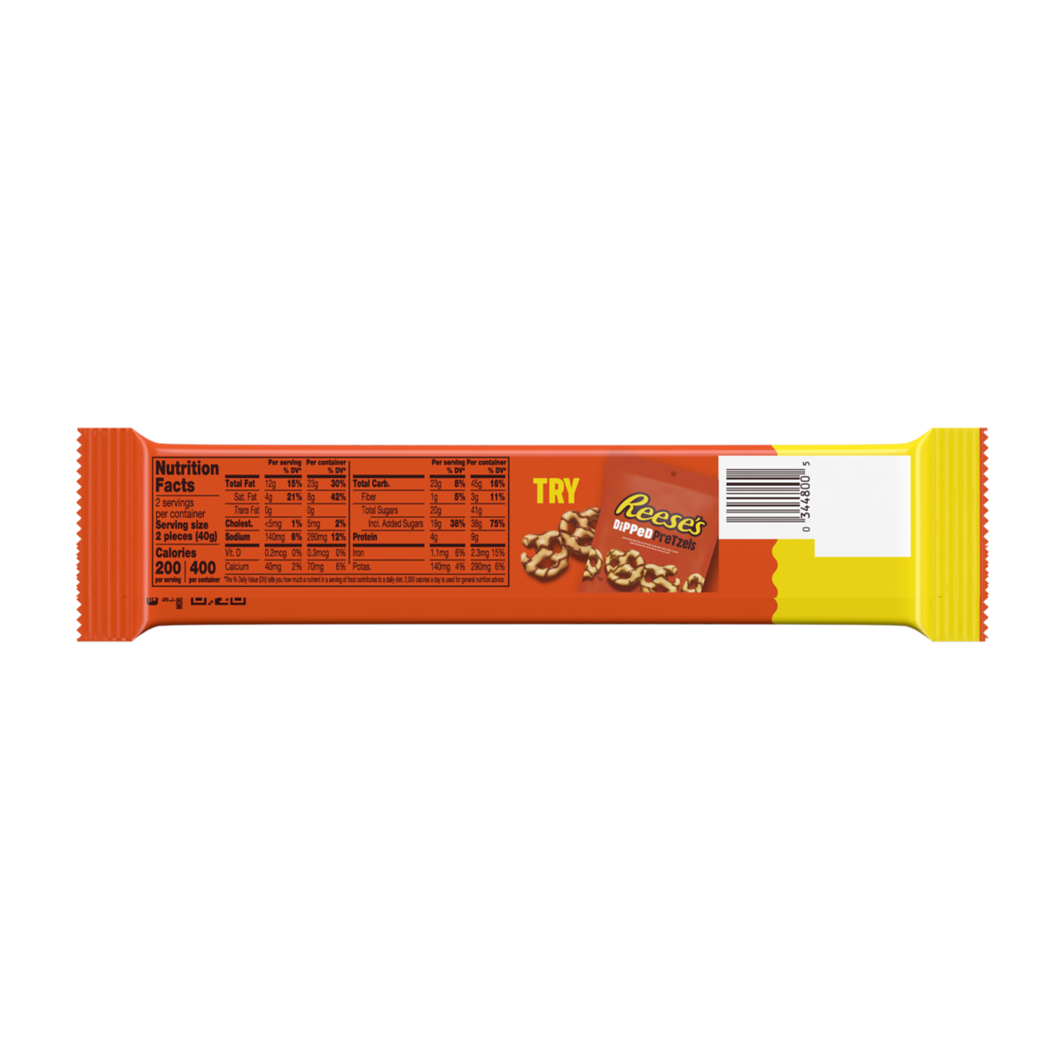 Reese's Peanut Butter Cups King Size 4 Cup 2.8 oz.