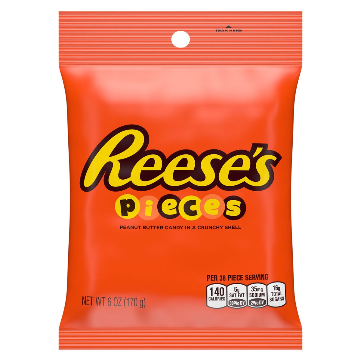 Reese's Pieces Candy - 6-oz. Bag