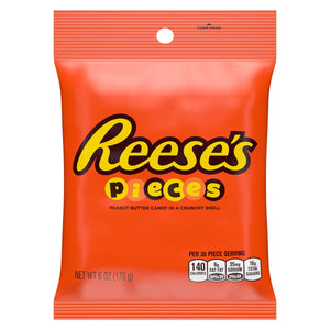 All City Candy Reese's Pieces Candy - 6-oz. Bag Chocolate Hershey's For fresh candy and great service, visit www.allcitycandy.com