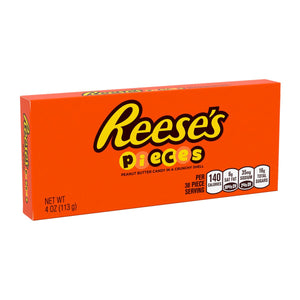 All City Candy Reese's Pieces Candy - 4-oz. Theater Box Theater Boxes Hershey's For fresh candy and great service, visit www.allcitycandy.com