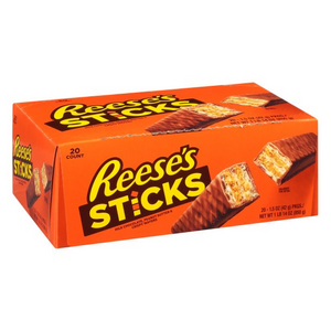 All City Candy Reese's Sticks Candy Bar 1.5 oz. Candy Bars Hershey's Case of 20 For fresh candy and great service, visit www.allcitycandy.com