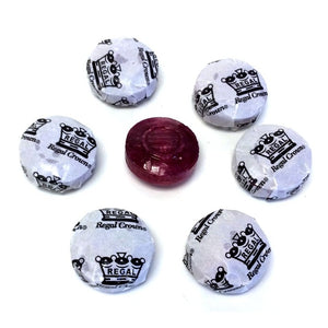 All City Candy Regal Crown Sour Grape 1.01 oz. Rolls Hard Candy Iconic Candy For fresh candy and great service, visit www.allcitycandy.com