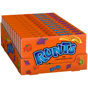 All City Candy Runts Candy - 5-oz. Theater Box Case of 12 Theater Boxes Ferrara Candy Company For fresh candy and great service, visit www.allcitycandy.com