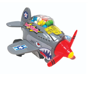 Kidsmania Shark Attack Candy Filled Plane 3.0 oz. - For Fresh Candy and Great Customer Service, Visit www.allcitycandy.com