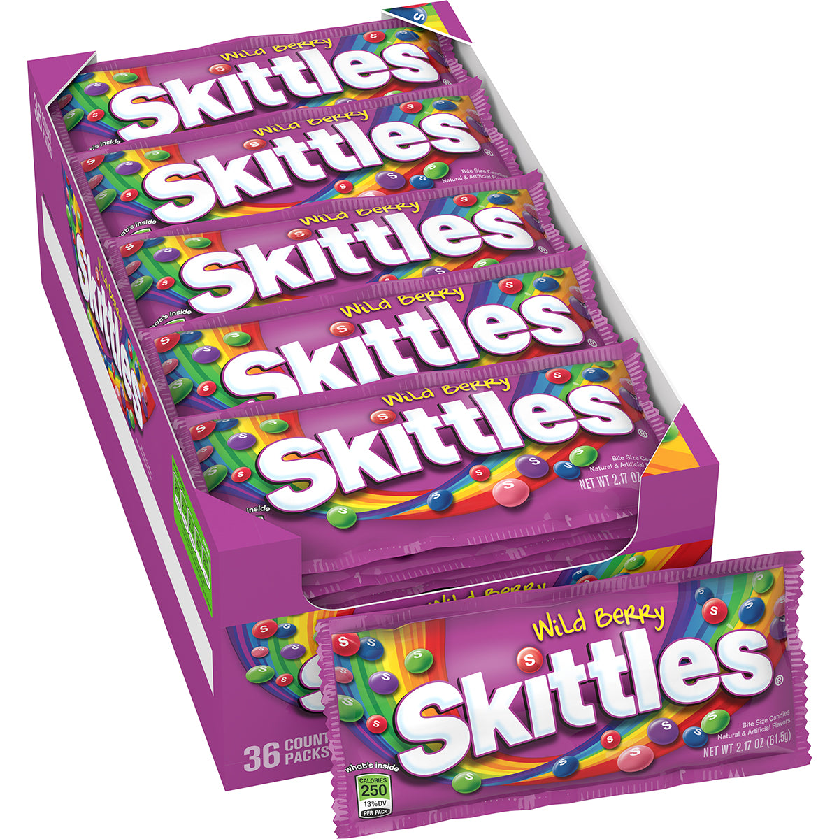 Skittles Blue Sweets Blueberry Flavour Wild Berry Choose Your Own