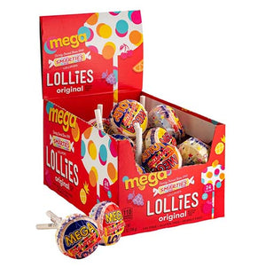 All City Candy Smarties Mega Double Lollies Lollipops Lollipops & Suckers Smarties Candy Company Case of 24 For fresh candy and great service, visit www.allcitycandy.com