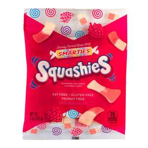 All City Candy Smarties Squashies Foam Gummi Candy- 5-oz. Bag Gummi Smarties Candy Company For fresh candy and great service, visit www.allcitycandy.com