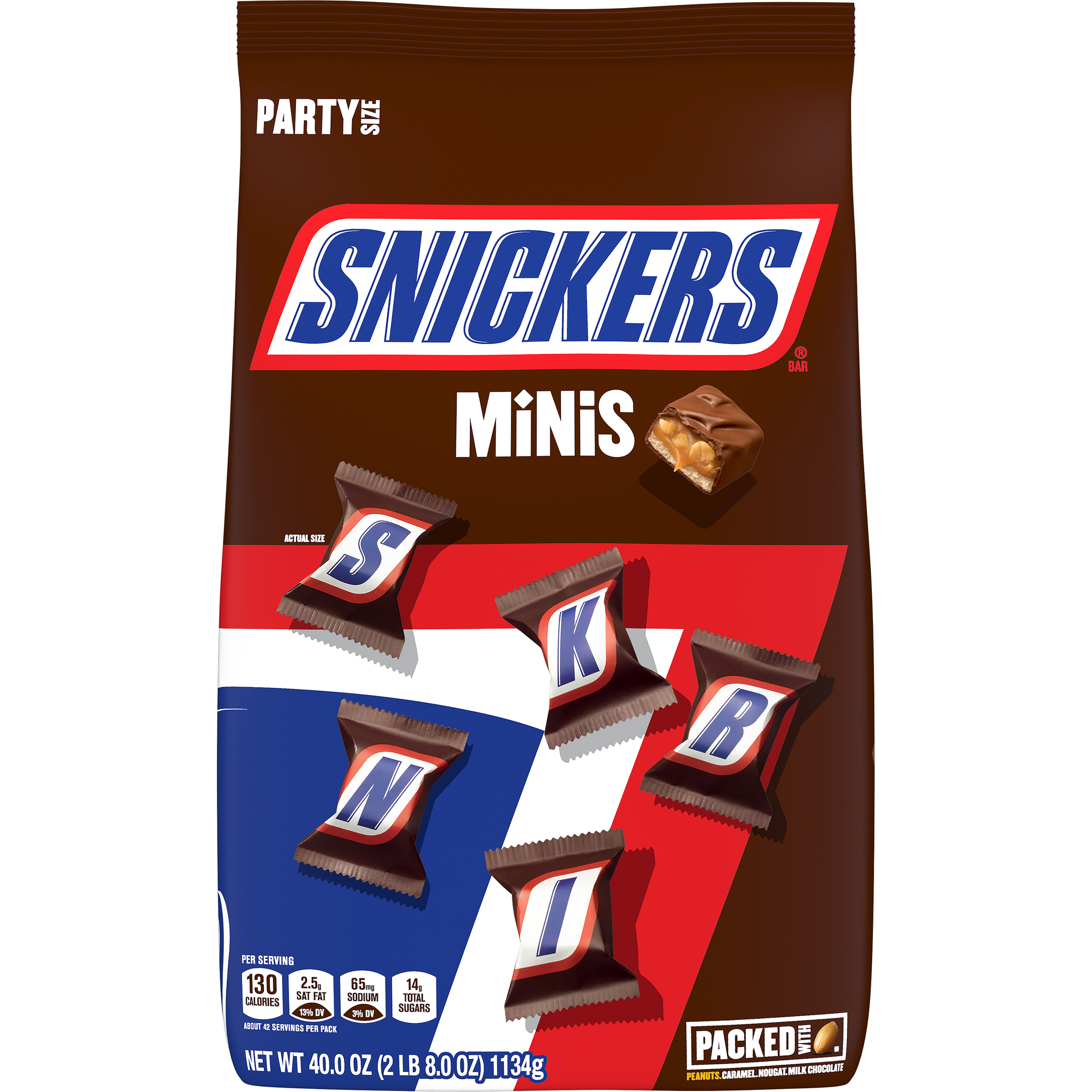 Snickers Fun Size Candy Bars - 10.59-oz. Bag - All City Candy