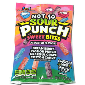 All City Candy Sour Punch Not So Sour Bites - 5-oz. Bag  American Licorice Company For fresh candy and great service, visit www.allcitycandy.com