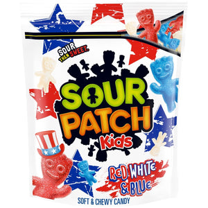 All City Candy Sour Patch Kids Red, White, & Blue - 1.8 lb. Bag Sour Mondelez International For fresh candy and great service, visit www.allcitycandy.com