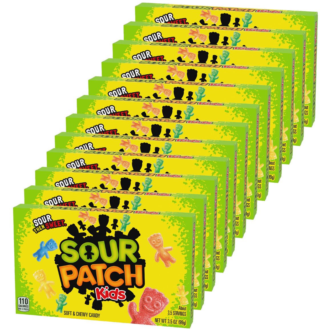 All City Candy Sour Patch Kids Soft & Chewy Candy - 3.5 oz. Theater Box Theater Boxes Mondelez International 1 Box For fresh candy and great service, visit www.allcitycandy.com