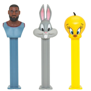 All City Candy Pez- Space Jam Collection Candy Dispenser - 1 Piece Blister Pack Novelty PEZ Candy For fresh candy and great service, visit www.allcitycandy.com