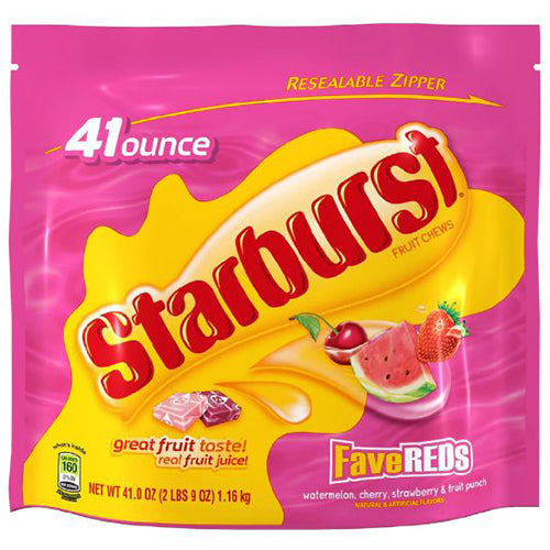 Starburst Fruit Chews FaveREDS - 41-oz. Bag