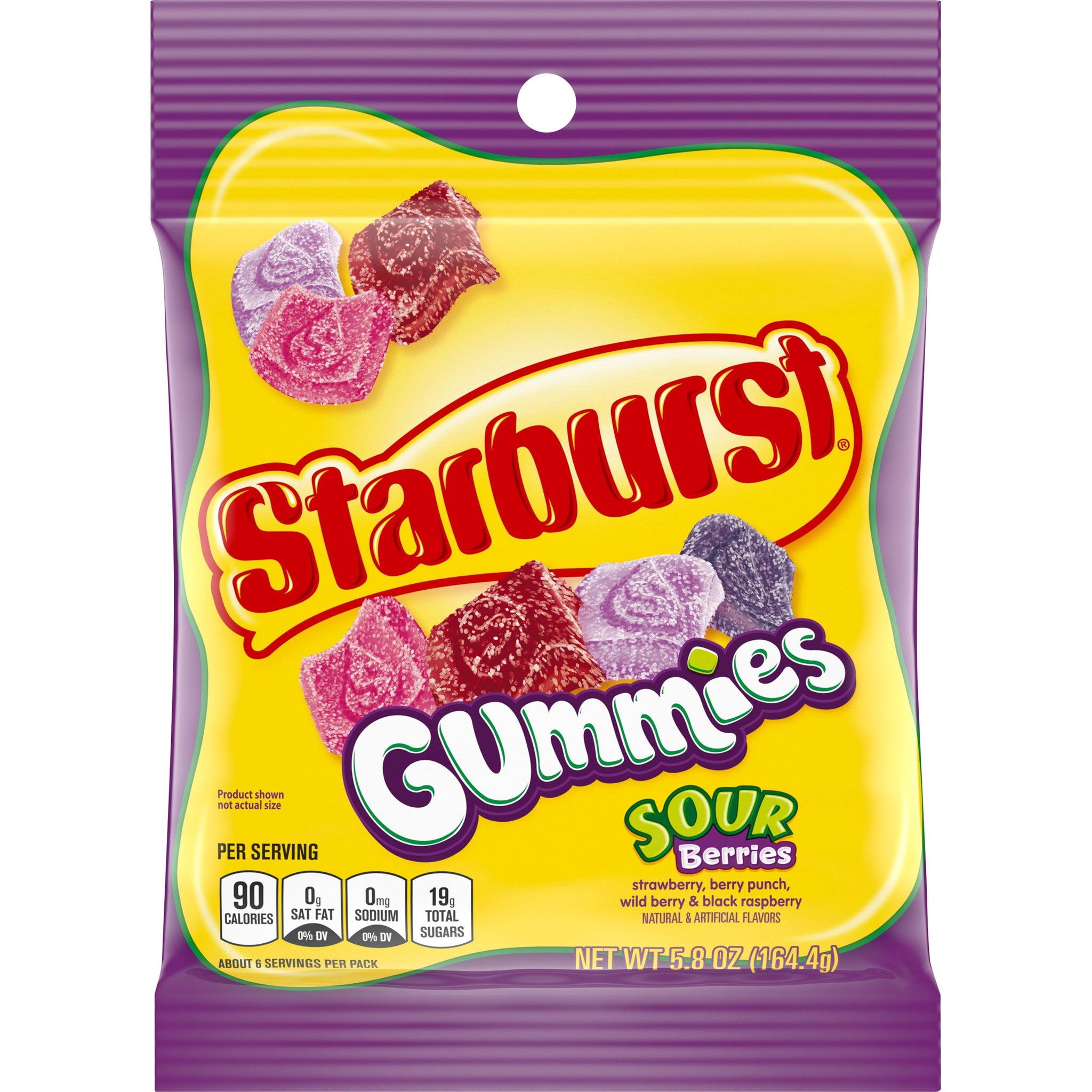 All City Candy Wrigley Starburst Gummies Sour Berries 5.8 oz Peg Bag Gummi Wrigley For fresh candy and great service, visit www.allcitycandy.com