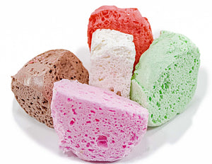 Freeze-Dried Salt Water Taffy Assorted Flavors 1.8 oz - For fresh candy and great service, visit www.allcitycandy.com