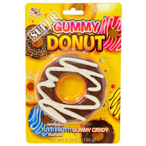 All City Candy Albert's Super Gummy Donut Tutti Frutti Gummi Candy 5.29 oz. Gummi Albert's Candy For fresh candy and great service, visit www.allcitycandy.com