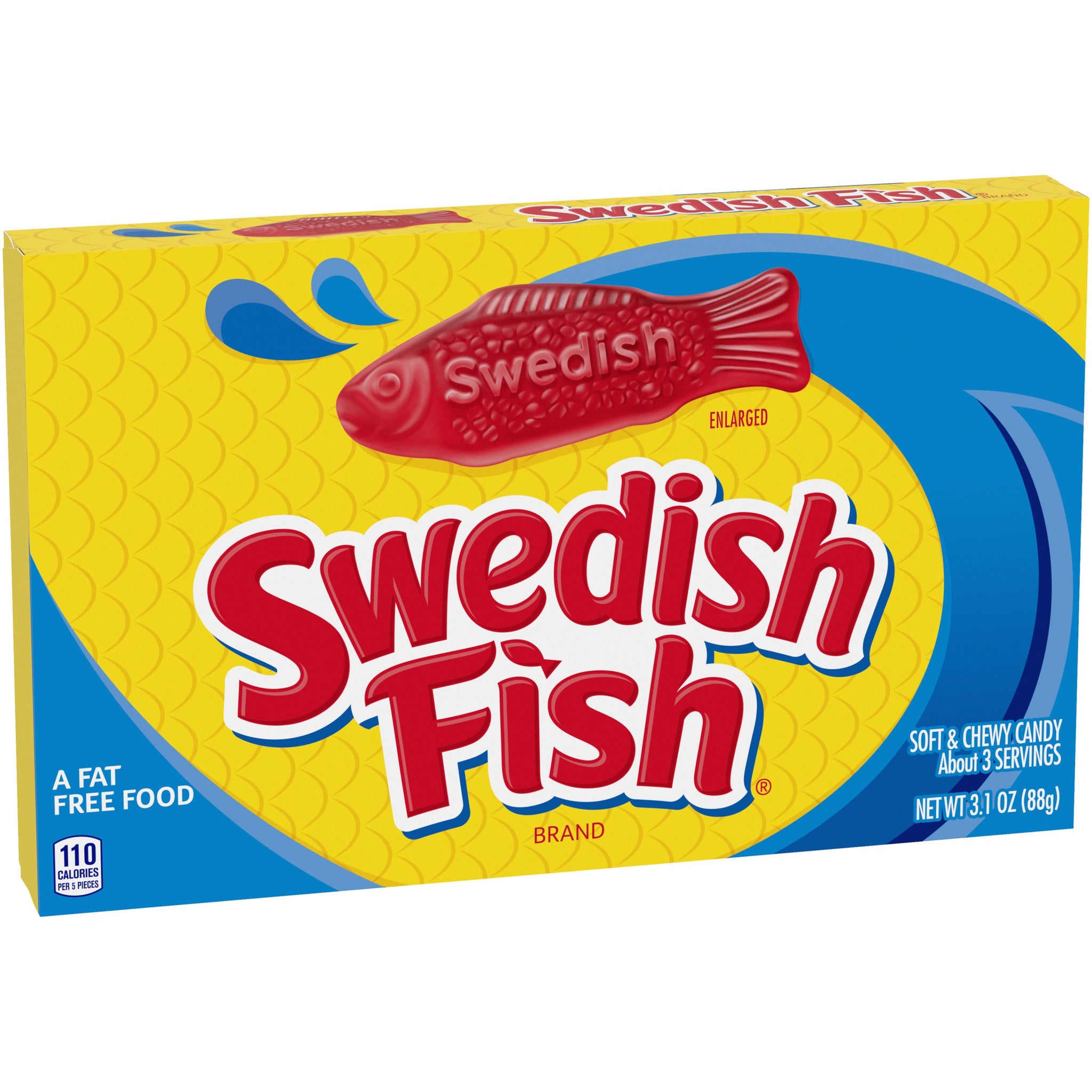 Swedish Fish Soft & Chewy Candy - 3.1-oz. Theater Box