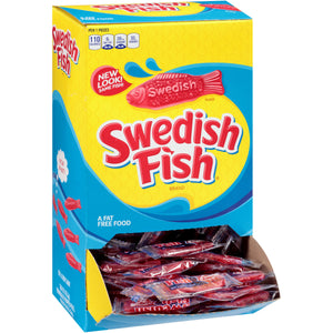 All City Candy Swedish Fish Soft & Chewy Candy - Box of 240 Chewy Mondelez International For fresh candy and great service, visit www.allcitycandy.com