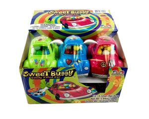 All City Candy Kidsmania Sweet Buggy Candy Filled Car 0.32 oz. Case of 12 Novelty Kidsmania For fresh candy and great service, visit www.allcitycandy.com