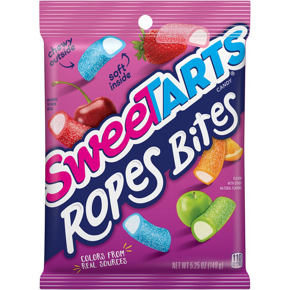 All City Candy SweeTARTS Ropes Bites Candy - 5.25-oz. Bag Nestle For fresh candy and great service, visit www.allcitycandy.com