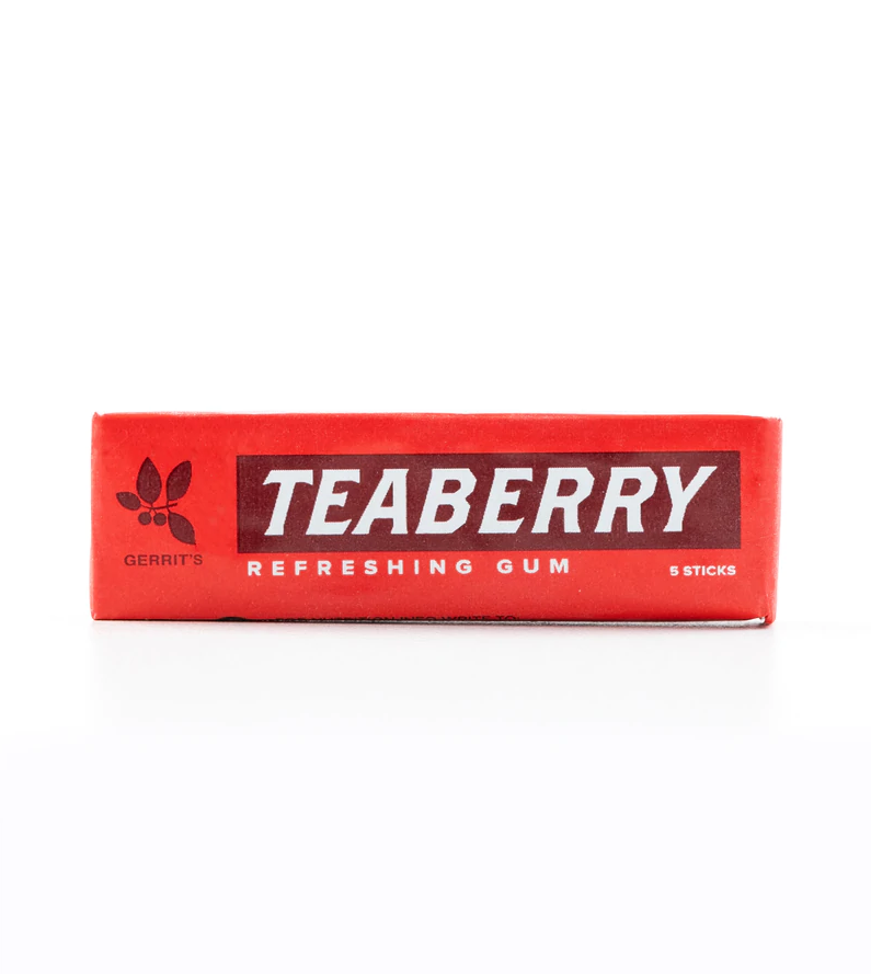 Teaberry Chewing Gum All City Candy