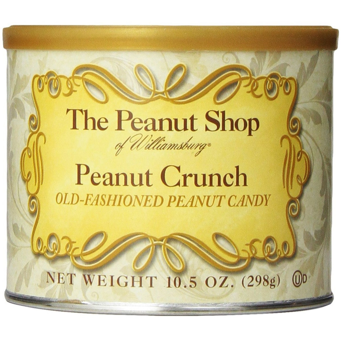 All City Candy The Peanut Shop Peanut Crunch 10.5 oz. Can Snacks The Peanut Shop For fresh candy and great service, visit www.allcitycandy.com