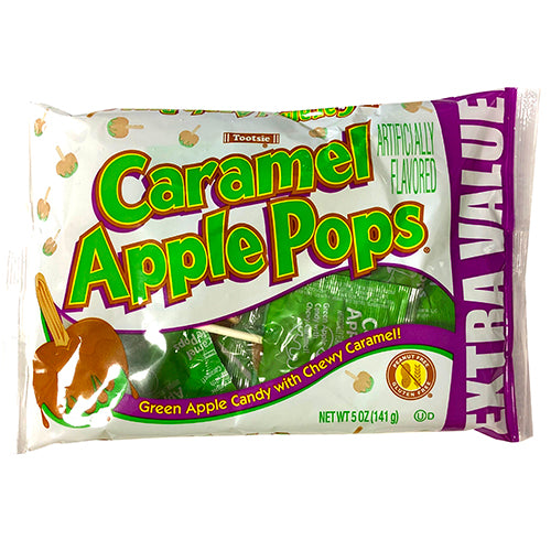 Tootsie Caramel Apple Pops Lollipops Bags All City Candy