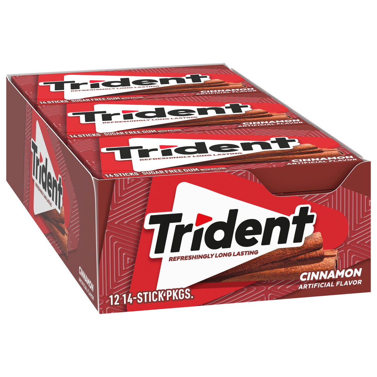 Trident Cinnamon Sugar Free Gum - 14-Piece Pack - All City Candy