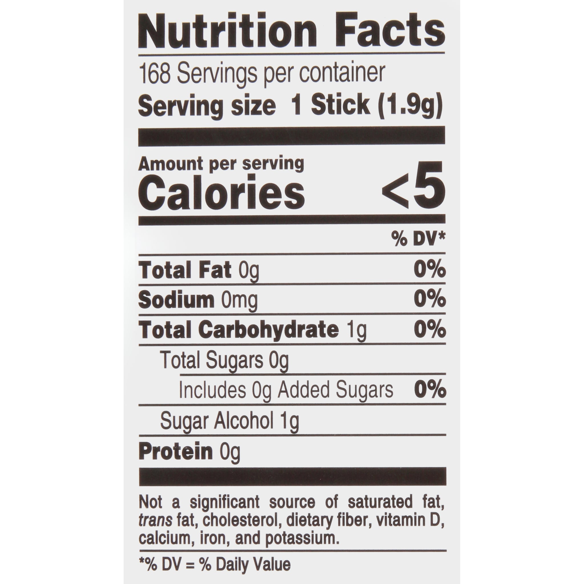 Trident Cinnamon Gum Nutrition Facts Trident Cinnamon Gum Nutrition Facts