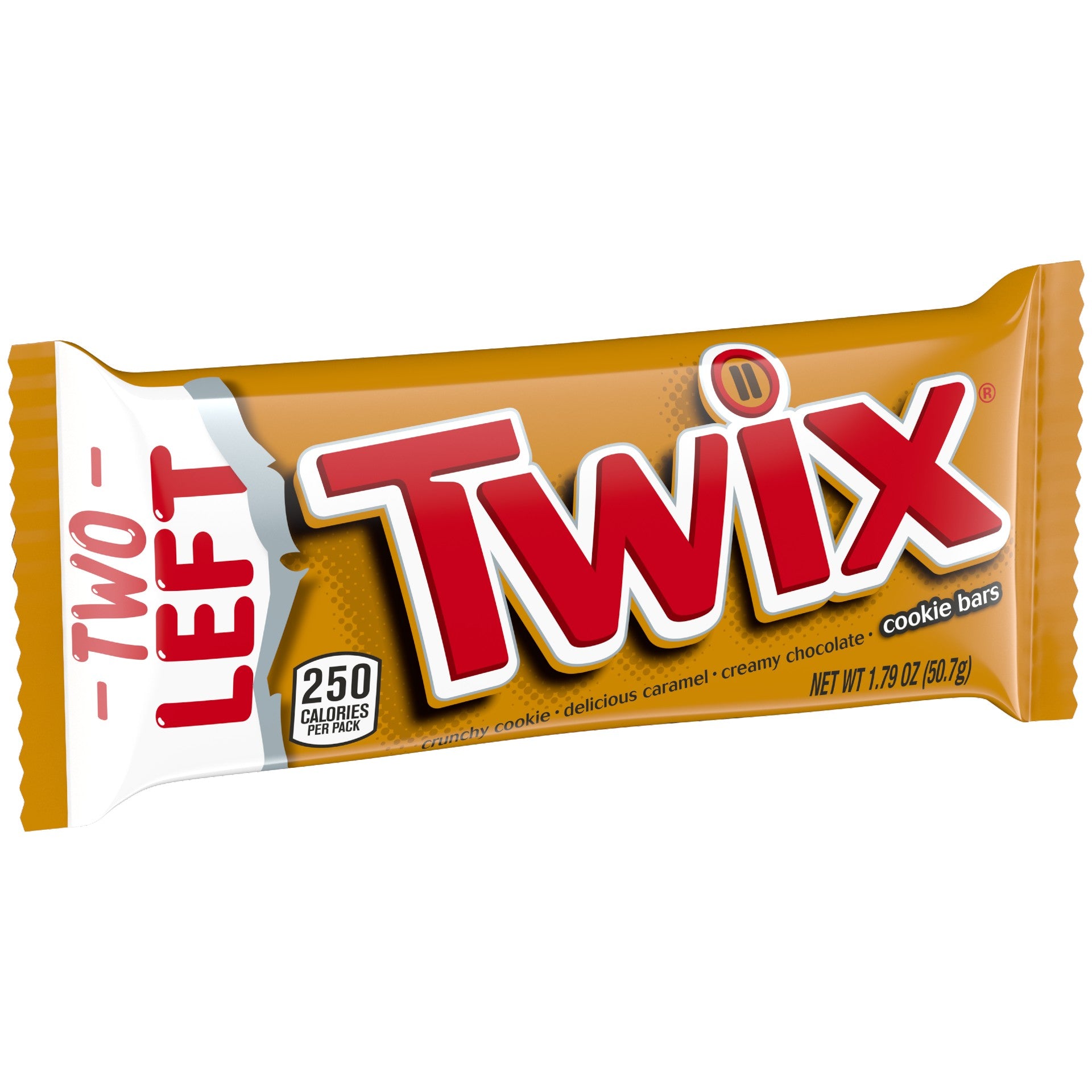 Twix Chocolate Cookie Candy Bars, 50 g, 36/BX
