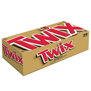 All City Candy Twix Cookie Bar 1.79-oz. Case of 36 Candy Bars Mars Chocolate For fresh candy and great service, visit www.allcitycandy.com