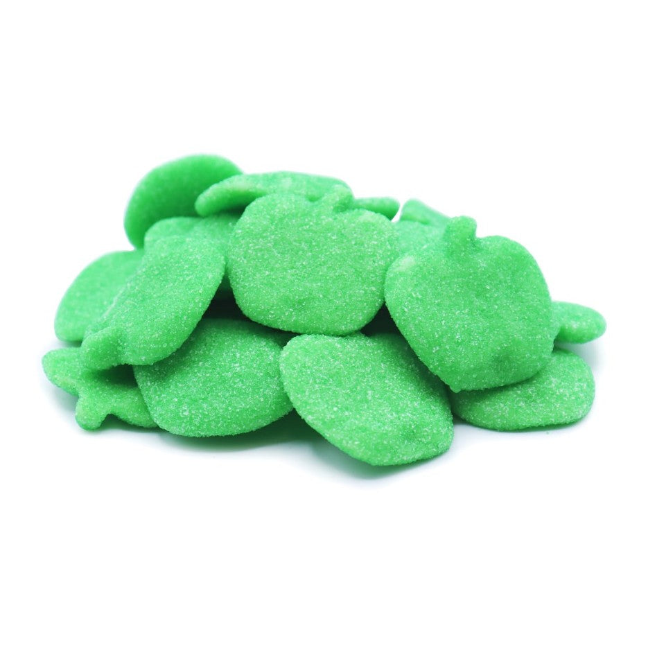 All City Candy Vidal Gummi Sour Green Apple 4.4 lb. Bulk Bag Bulk Unwrapped Vidal Candies For fresh candy and great service, visit www.allcitycandy.com