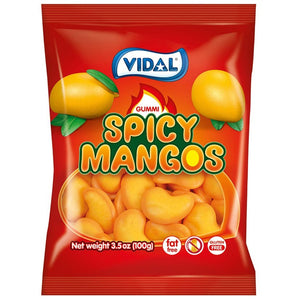 All City Candy Vidal Gummi Spicy Mangos 3.5 oz. Bag Gummi Vidal Candies For fresh candy and great service, visit www.allcitycandy.com