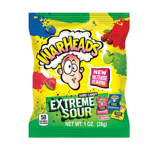 All City Candy WarHeads Extreme Sour Hard Candy Sour Impact Confections 1-oz. Bag For fresh candy and great service, visit www.allcitycandy.com