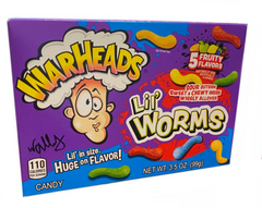 Warheads Wedgies Chewy Candy 3.5 oz. Theater Box - All City Candy