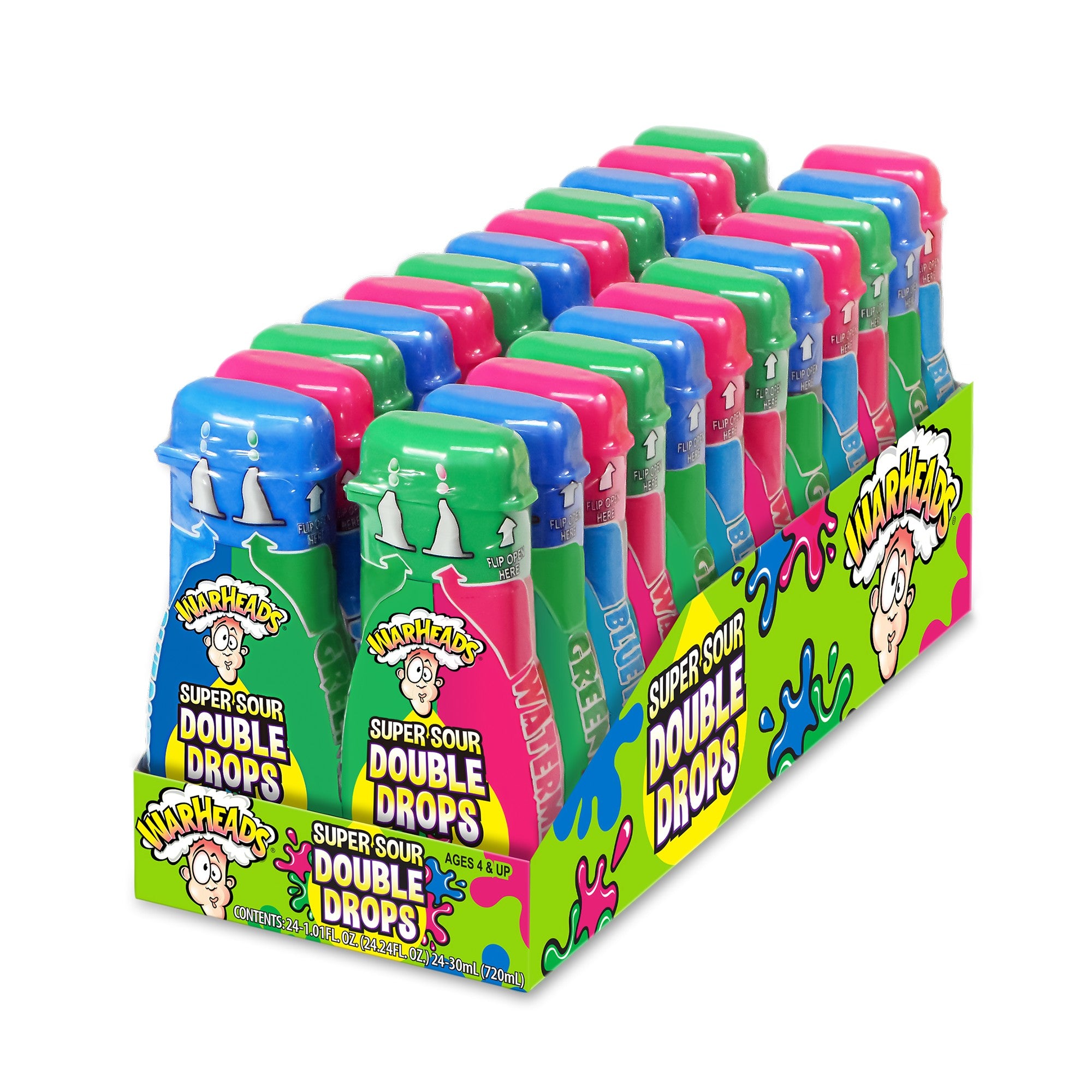 Super Flip Kids Water Bottle Rainbows 2 Pack