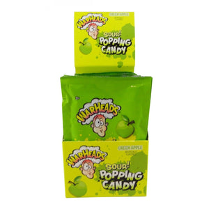 All City Candy War Heads Pop Candy Sour Green Apple 0.33 oz. Case of 20 Novelty Hilco For fresh candy and great service, visit www.allcitycandy.com