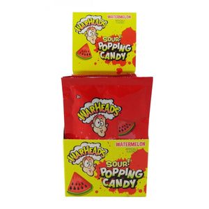 All City Candy War Heads Sour Popping Candy Watermelon 0.33 oz. Case of 20 Novelty Hilco For fresh candy and great service, visit www.allcitycandy.com