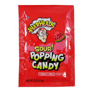 All City Candy War Heads Sour Popping Candy Watermelon 0.33 oz. 1 Pouch Novelty Hilco For fresh candy and great service, visit www.allcitycandy.com