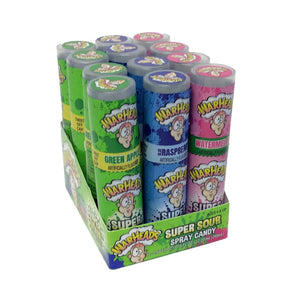 All City Candy WarHeads Super Sour Spray Candy - .68-oz. Bottle Liquid & Spray Candy Impact Confections Case of 12 For fresh candy and great service, visit www.allcitycandy.com