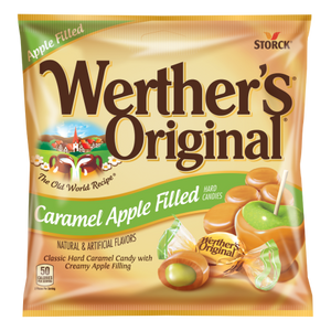 All City Candy Werther's Original Caramel Apple Filled Hard Candies - 5.5-oz. Bag Storck For fresh candy and great service, visit www.allcitycandy.com