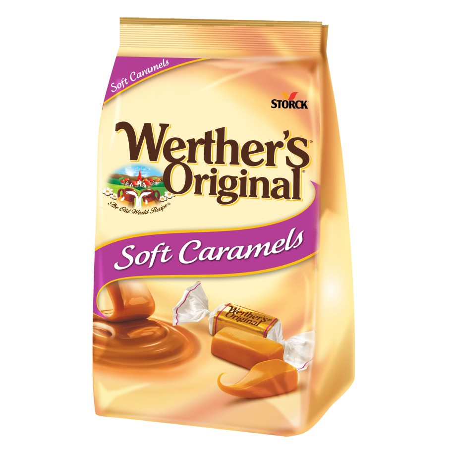 All City Candy Werther's Original Soft Caramels 25 oz. Bag Caramel Candy Storck For fresh candy and great service, visit www.allcitycandy.com