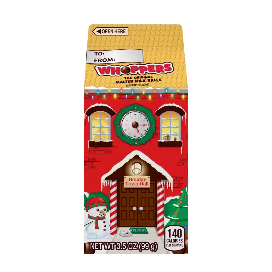 All City Candy Whoppers Malted Milk Balls Holiday - 3.5-oz. Carton Christmas Hershey's For fresh candy and great service, visit www.allcitycandy.com