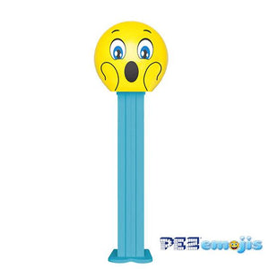 All City Candy PEZ Emojis Collection Candy Dispenser - 1 Piece Blister Pack Surprised Novelty PEZ Candy For fresh candy and great service, visit www.allcitycandy.com