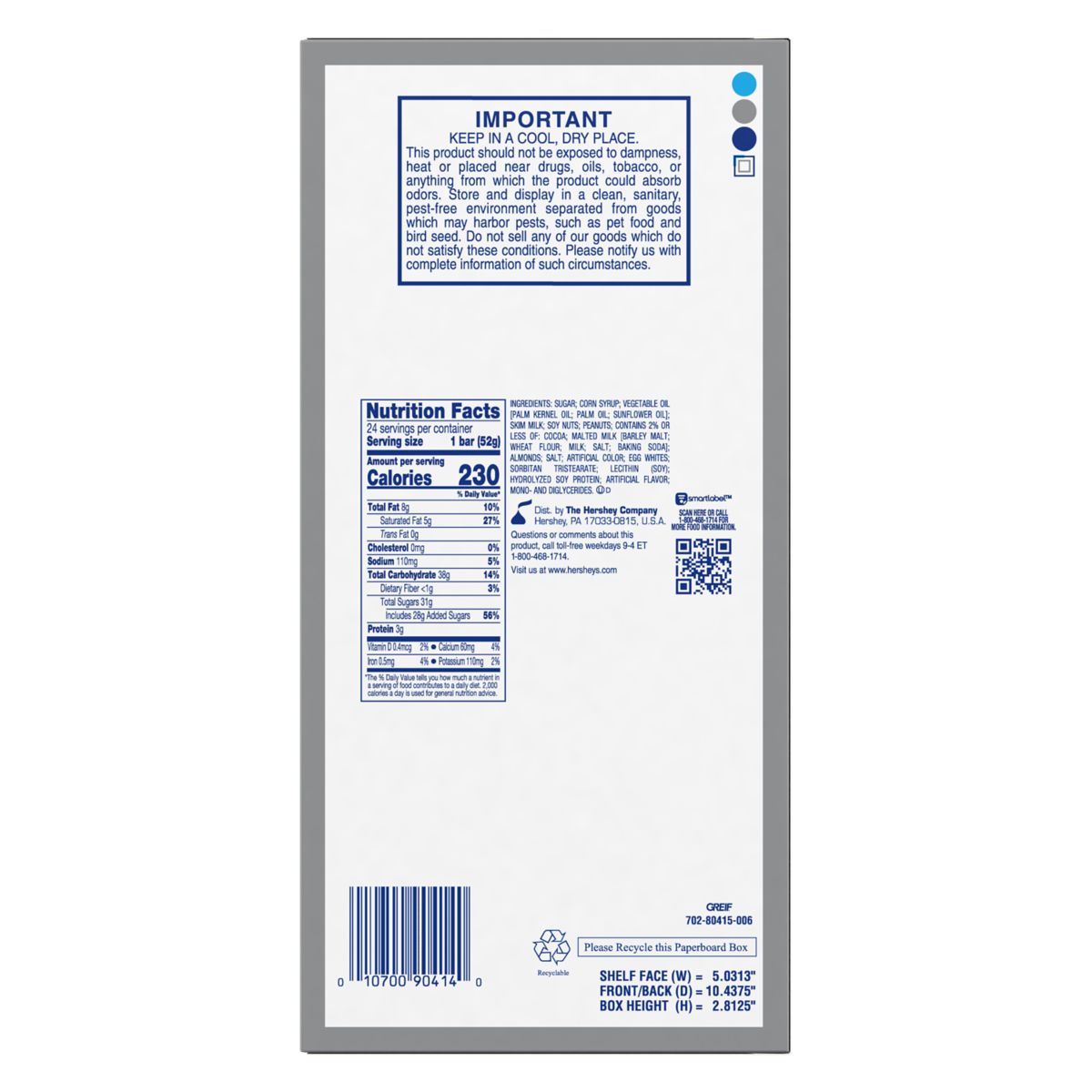Zero - Candy Bar (1.85oz) Zero - Candy Bar (1.85oz)