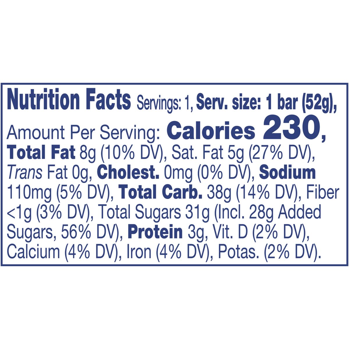 Zero - Candy Bar (1.85oz) Zero - Candy Bar (1.85oz)