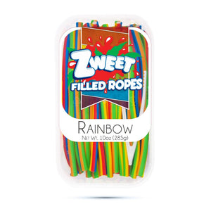 All City Candy Zweet Filled Ropes Rainbow Swirl 10 oz. Tub Chewy Galil Foods For fresh candy and great service, visit www.allcitycandy.com