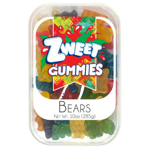 All City Candy Zweet Gummy Animals 10 oz. Tub Bears Gummi Galil Foods For fresh candy and great service, visit www.allcitycandy.com