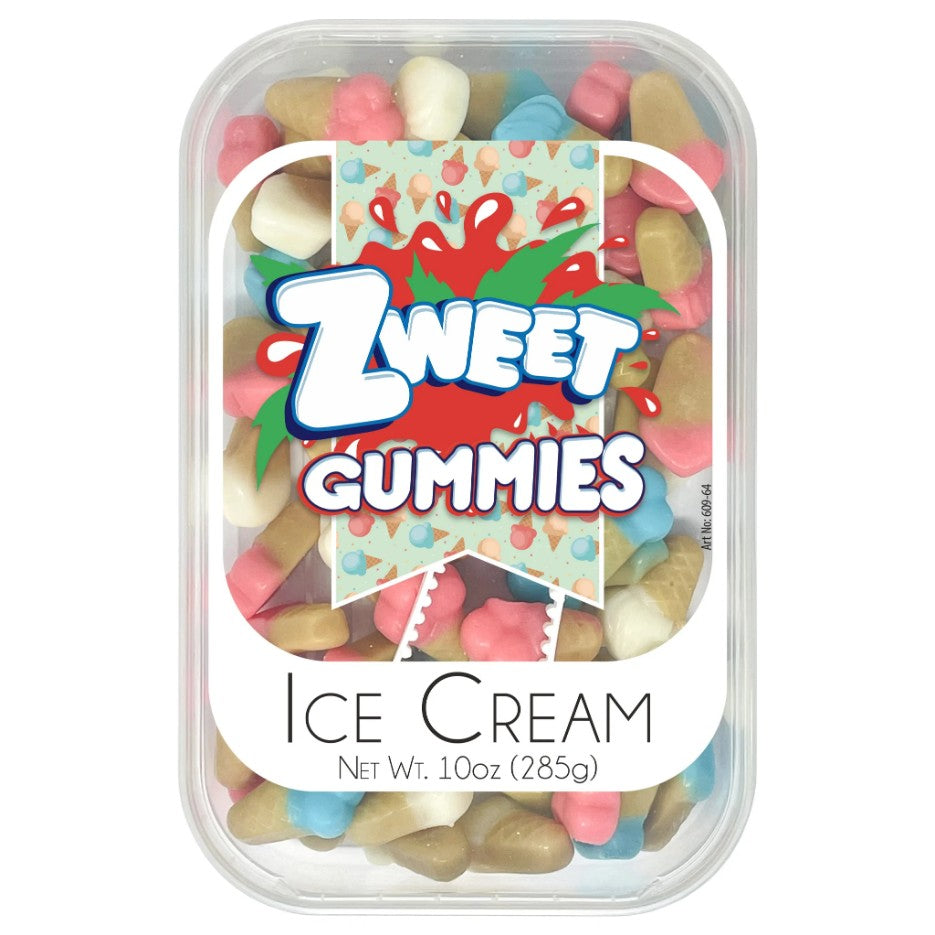 All City Candy Zweet Gummies Ice Cream Cones 10 oz. Tub Gummi Galil Foods For fresh candy and great service, visit www.allcitycandy.com